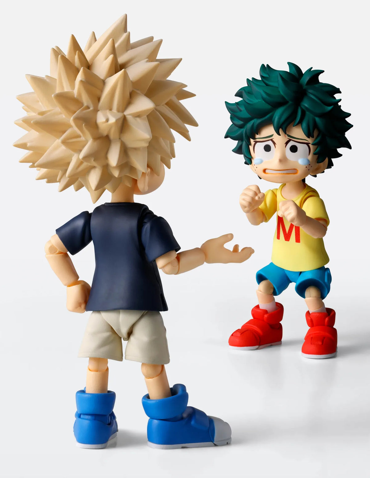 MY HERO ACADEMIA IZUKU MIDORIYA & KATSUKI BAKUGO CHILDHOOD SET S.H.FIGUARTS