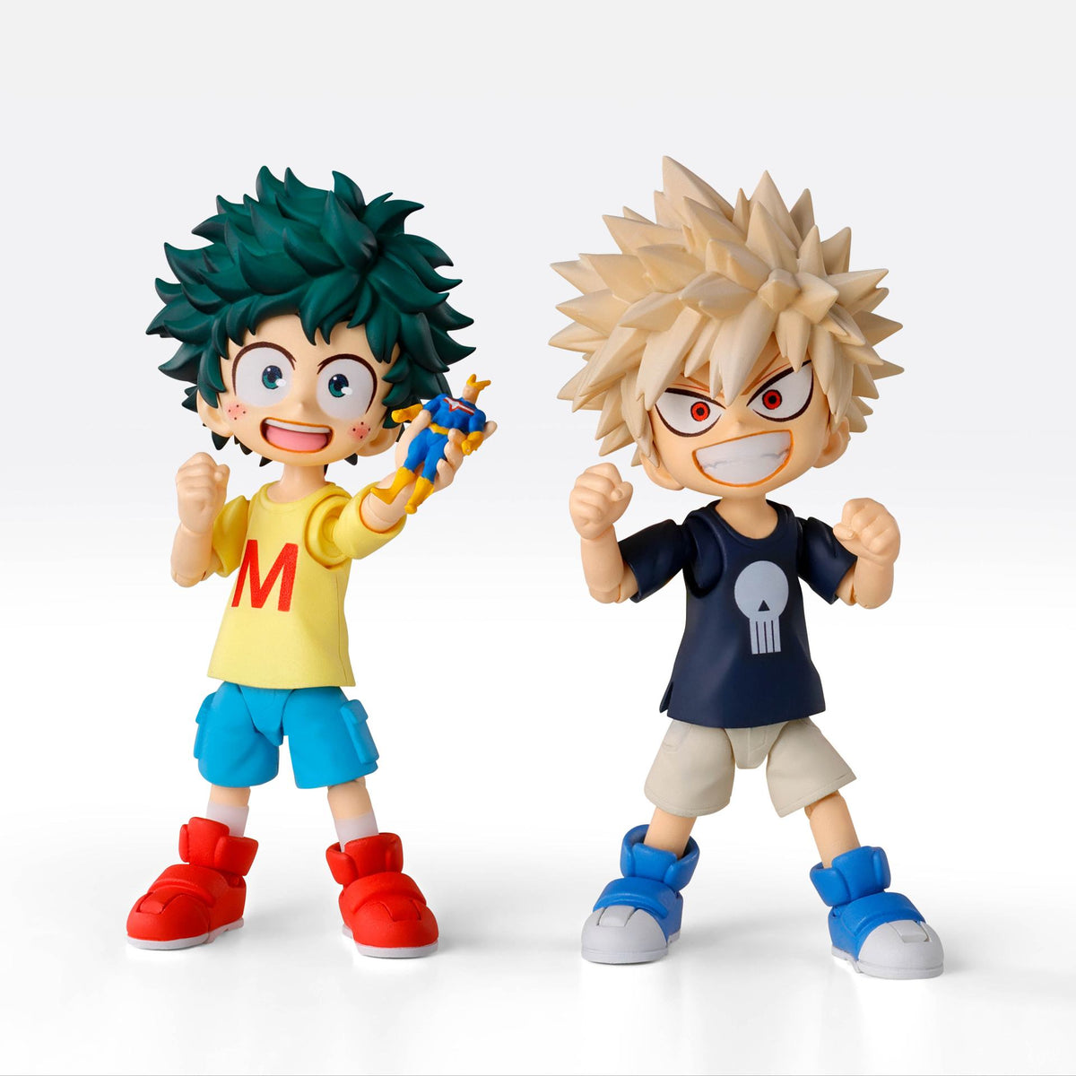 MY HERO ACADEMIA IZUKU MIDORIYA & KATSUKI BAKUGO CHILDHOOD SET S.H.FIGUARTS