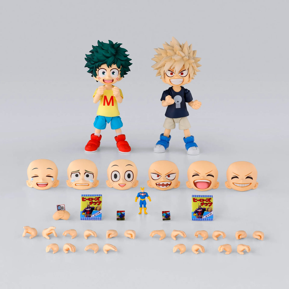 MY HERO ACADEMIA IZUKU MIDORIYA & KATSUKI BAKUGO CHILDHOOD SET S.H.FIGUARTS