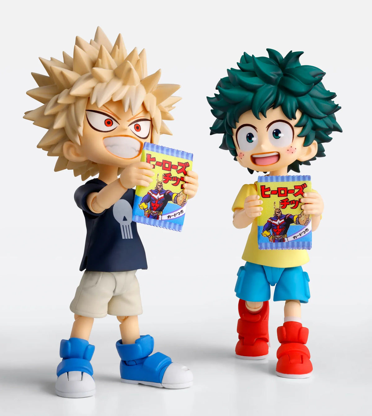 MY HERO ACADEMIA IZUKU MIDORIYA & KATSUKI BAKUGO CHILDHOOD SET S.H.FIGUARTS