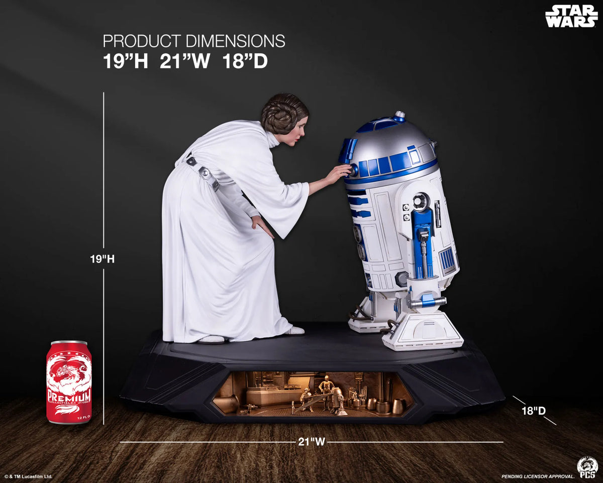 STAR WARS PRINCESS LEIA 1:3 SCALE STATUE