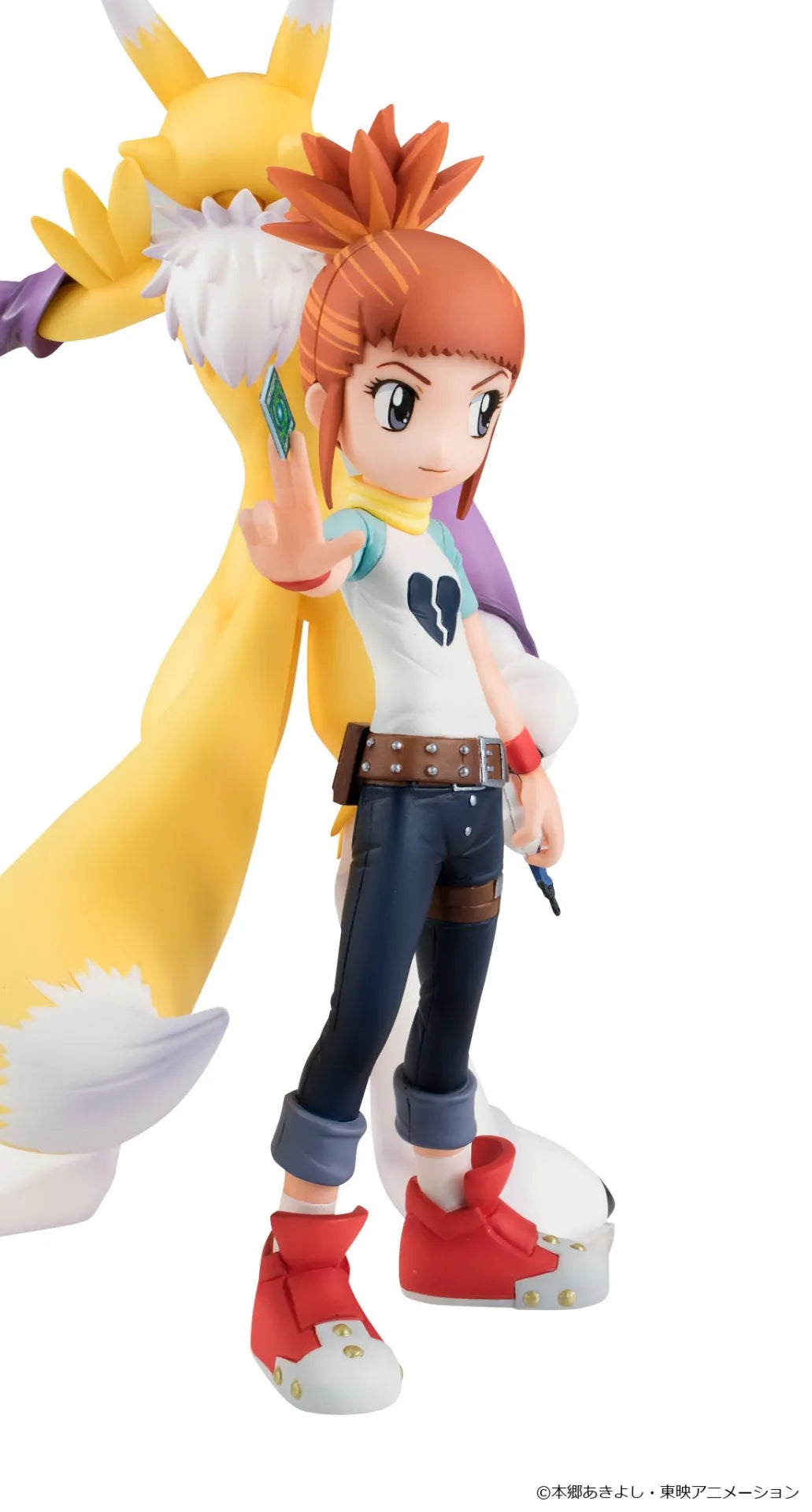 DIGIMON TAMERS RENAMON & RUKI MAKINO GEM STATUE REPEAT