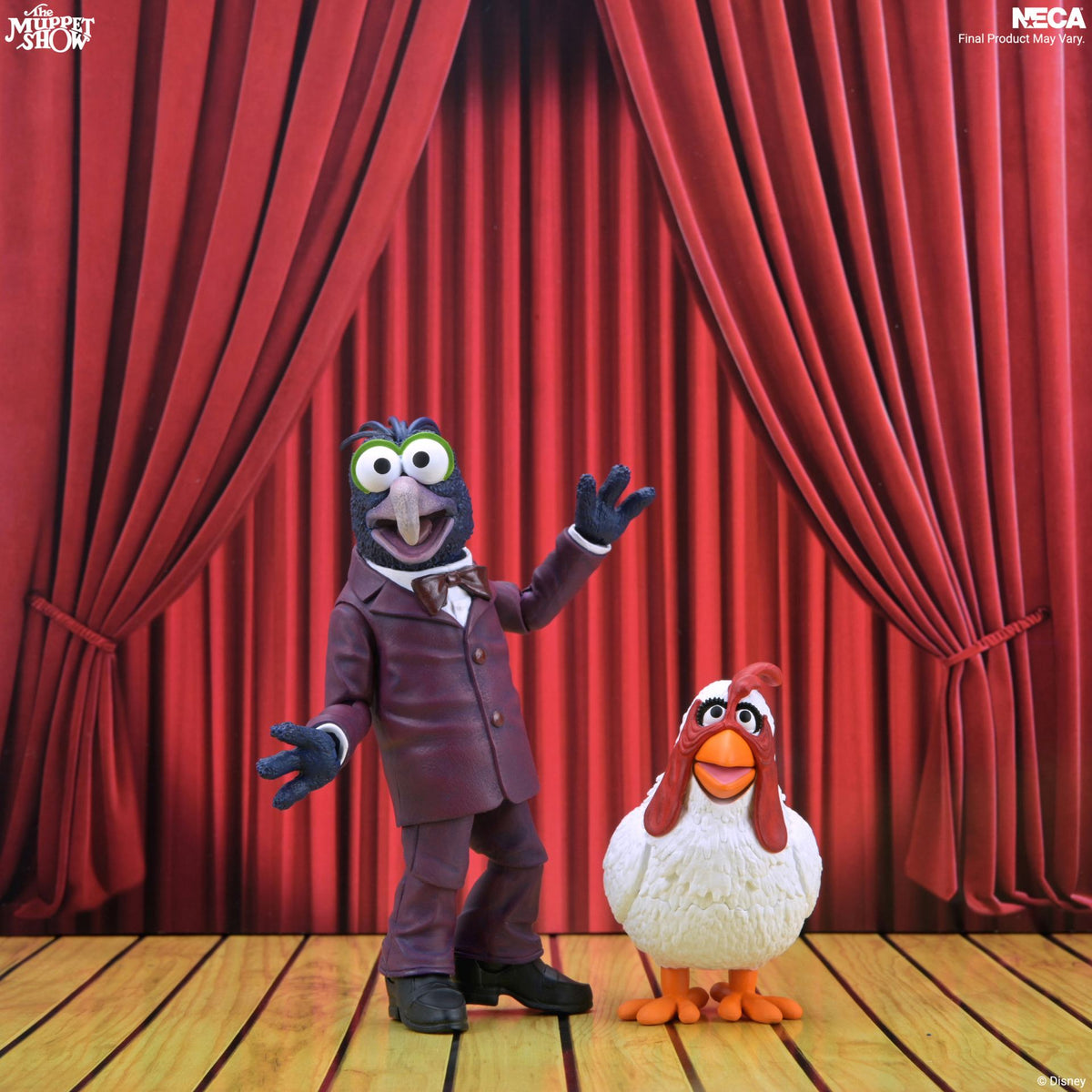 THE MUPPETS GONZO WITH CAMILLA ULTIMATE ACTION FIGURE