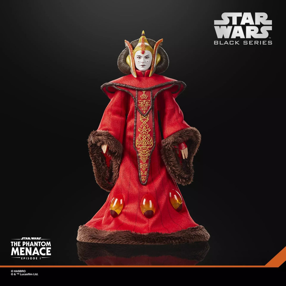 STAR WARS BLACK SERIES THE PHANTOM MANACE QUEEN AMIDALA ACTION FIGURE