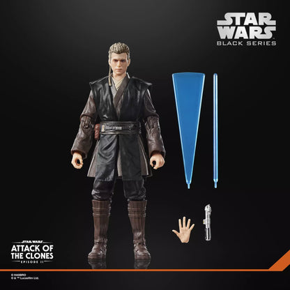 STAR WARS BLACK SERIES ATTACK OF THE CLONES ANAKIN SKYWALKER PADAWAN ACTION FIGURE