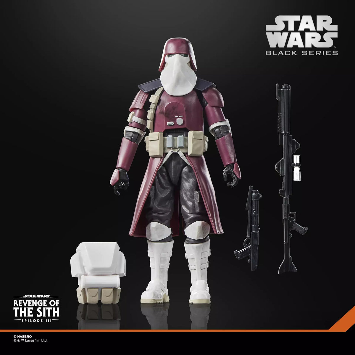 STAR WARS BLACK SERIES REVENGE OF THE SITH GALACTIC MARINE ACTION FIGURE