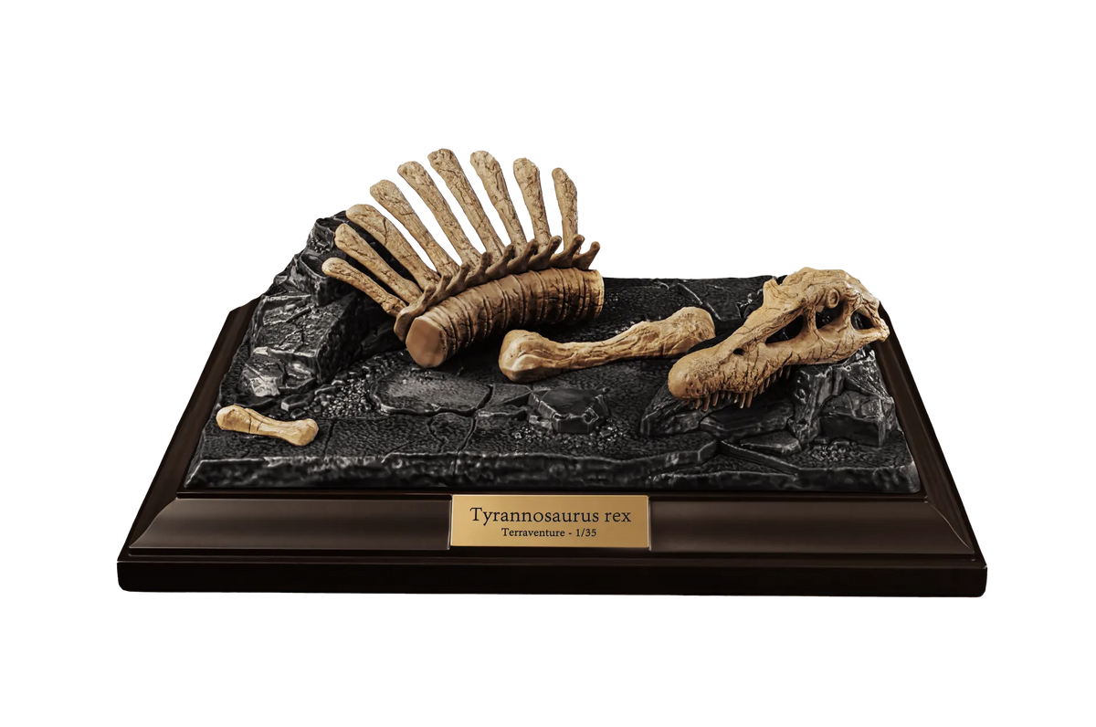 JURASSIC WORLD TERRAVENTURE TL01 TYRANNOSAURUS REX PLAYSET EXPANSION PACK MODEL KIT