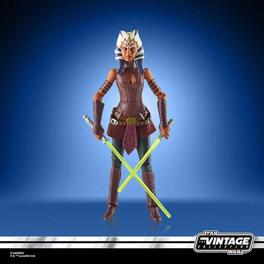 STAR WARS THE CLONE WARS VINTAGE COLLECTION ACTION FIGURA 2022 AHSOKA TANO 10 CM HASBRO