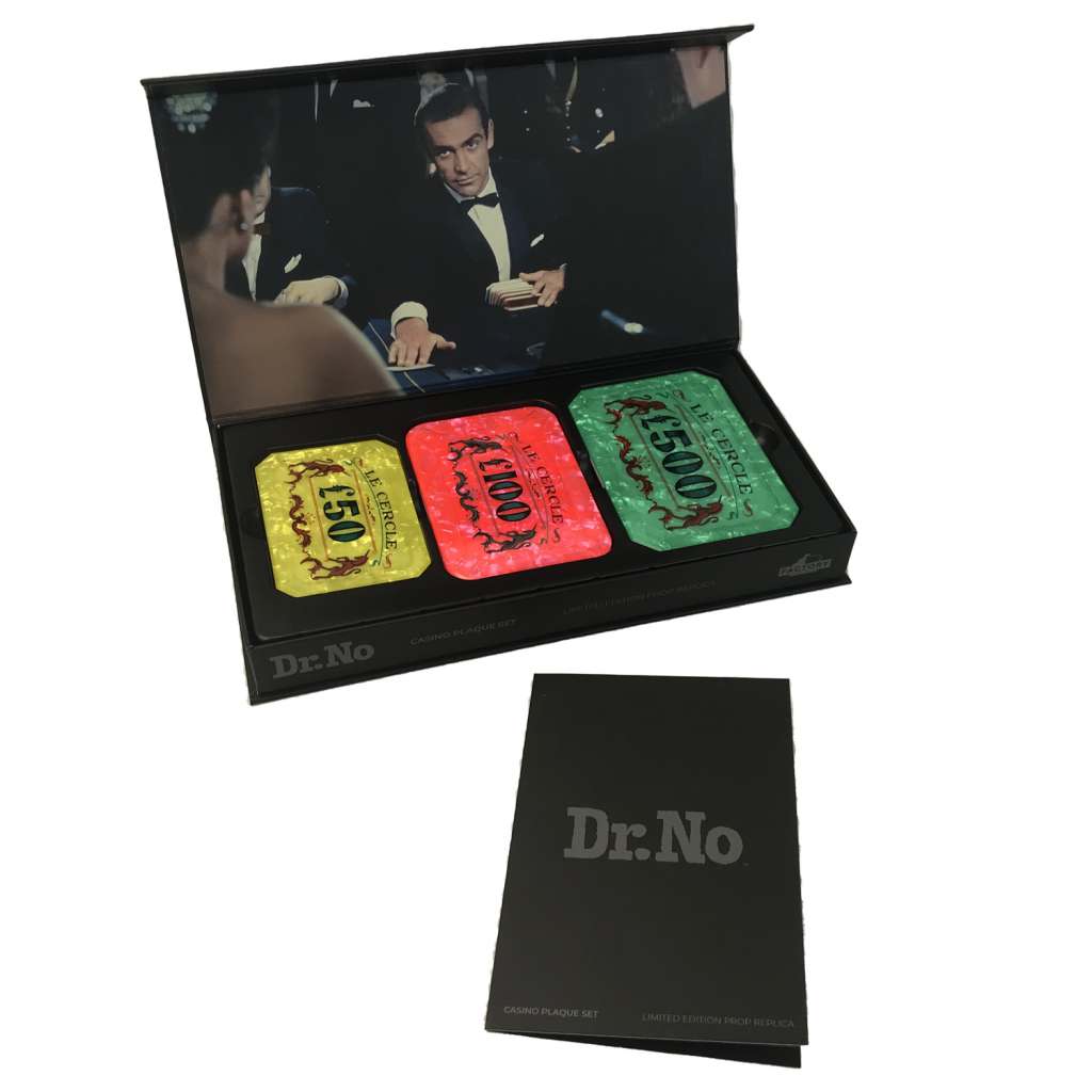 FACTORY ENT JAMES BOND DR NO CASINO SET LTD ED PROP REPLICA LIMITED EDITION
