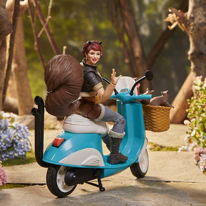HASBRO - MARVEL LEGENDS SQUIRREL GIRL+SCOOTER AF ACTION FIGURE