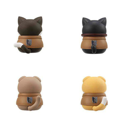 MEGAHOUSE MEGA CAT PROJECT AOTYNIAN SET W/GIFT MINI FIGURA 3 cm
