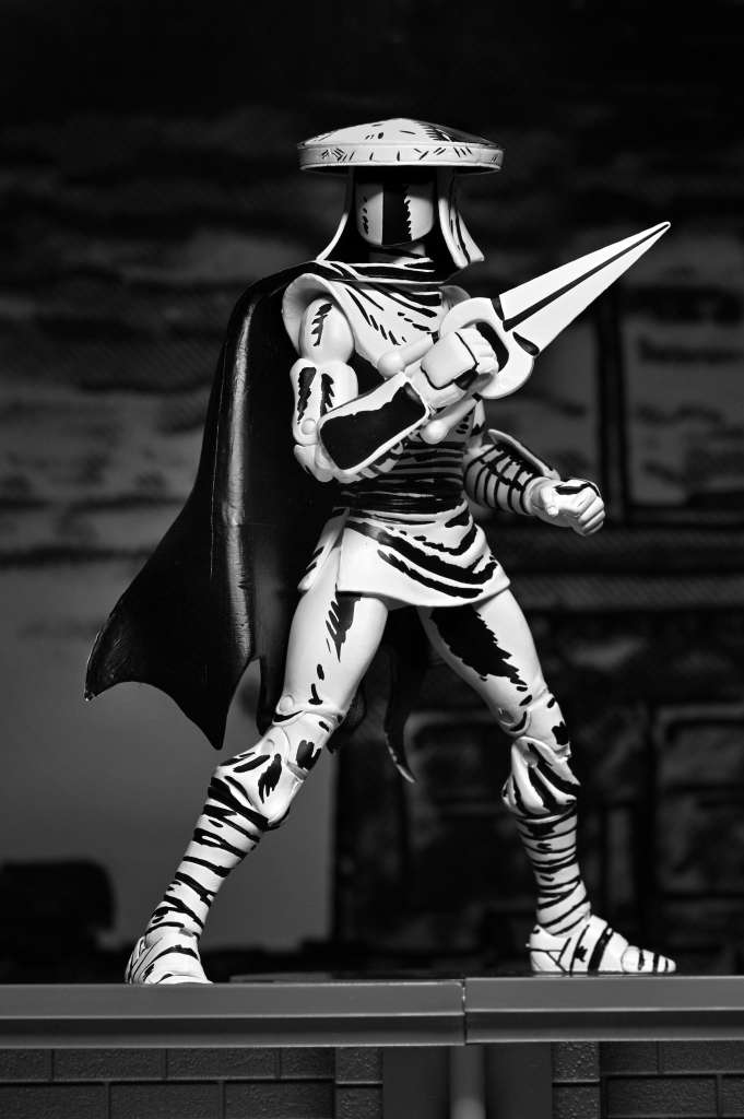 TNMT MIRAGE ELITE FOOT NINJA GUARD BW ACTION FIGURE