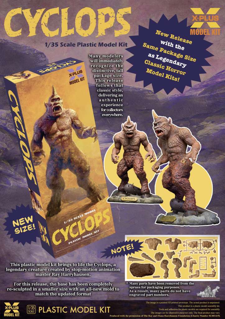 RAY HARRYHAUSEN CYCLOPS RENEW PCK 1/7 MK