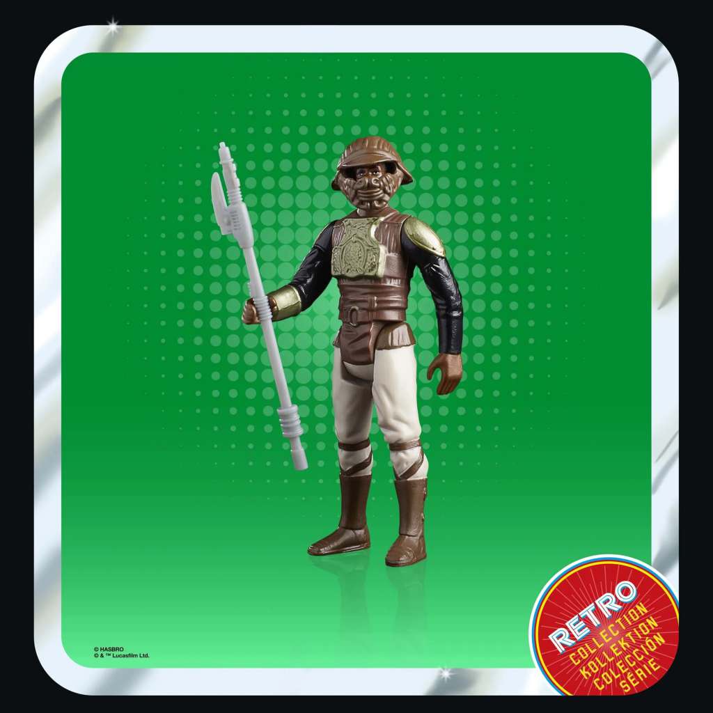 HASBRO SW RETRO LANDO CALRISSIAN SKIFF GUARD AF ACTION FIGURE