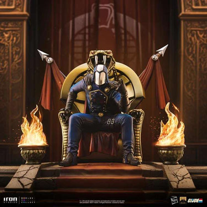 G.I JOE COBRA COMMANDER 1/10  STATUE