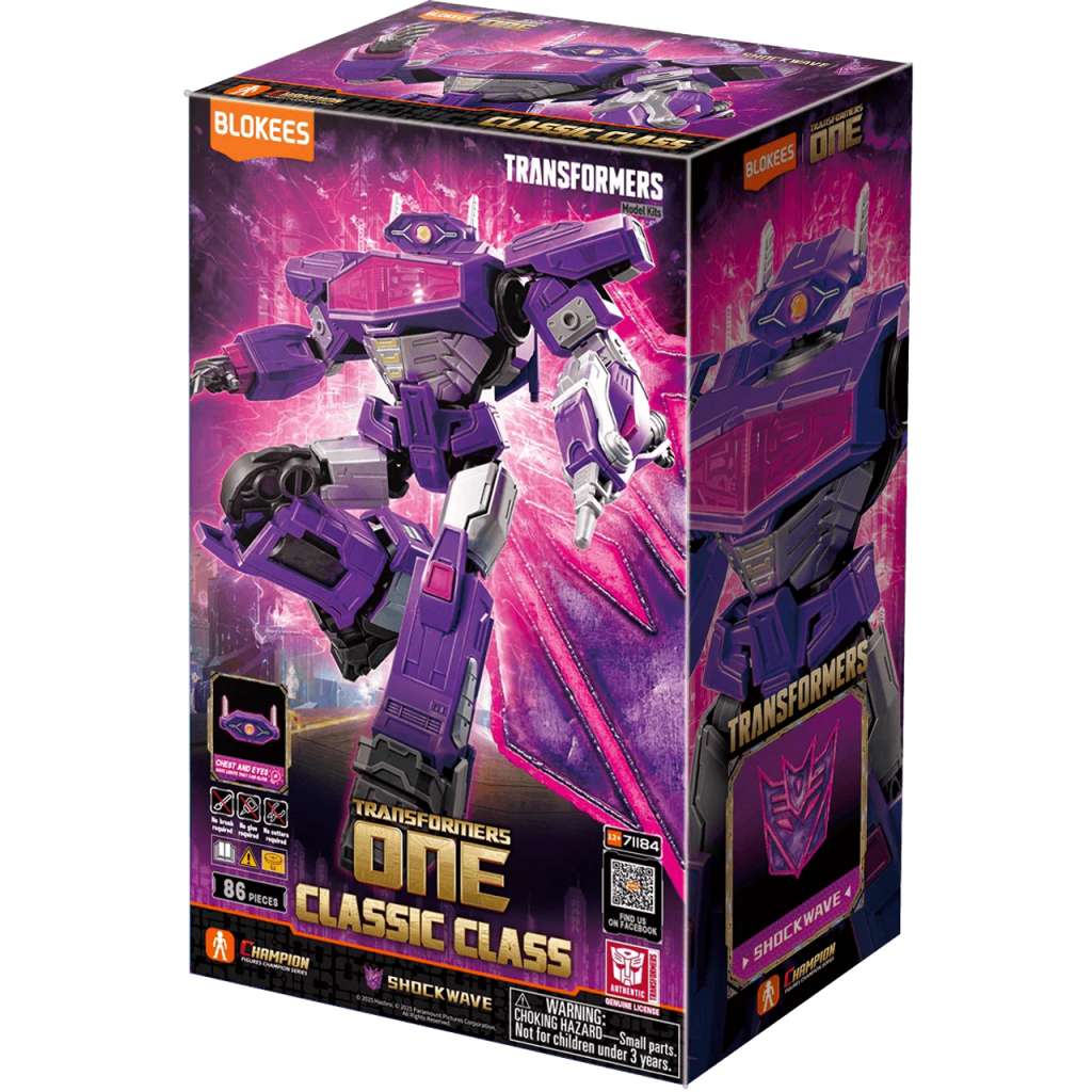 TRANSFORMERS SHOCKWAVE MOVIE 8 CLC18 MK