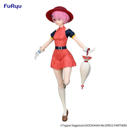 RE:ZERO STARTING LIFE IN ANOTHER WORLD TRIO-TRY-IT PVC STATUA RAM RETRO STYLE 22 CM FURYU