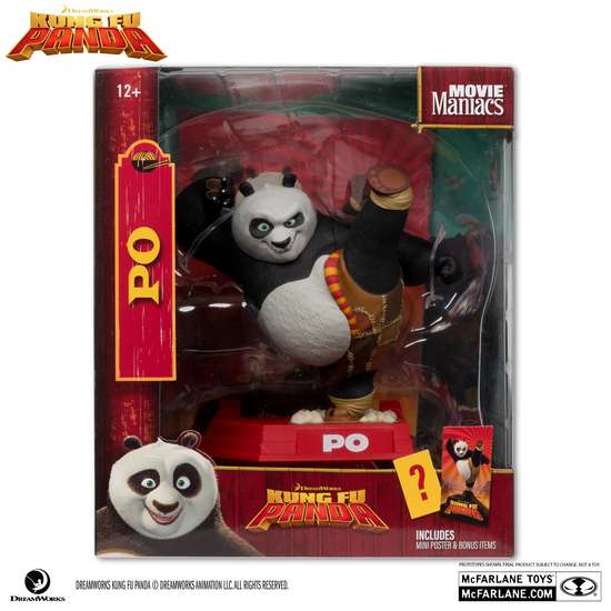 MOVIE MANIACS KUNG FU PANDA FIGURE