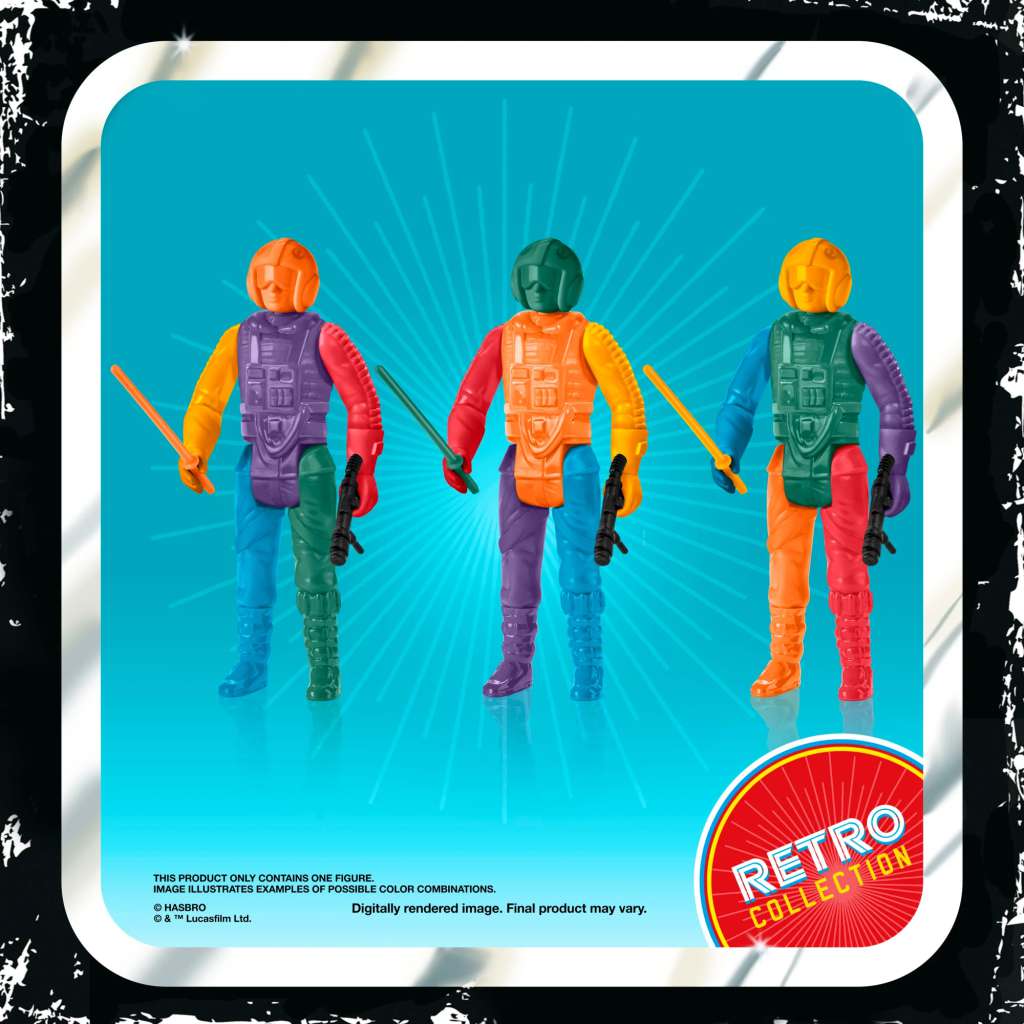 STAR WARS RETRO COLLECTION ACTION FIGURA 2022 LUKE SKYWALKER (SNOWSPEEDER) PROTOTYPE EDITION 10 CM HASBRO