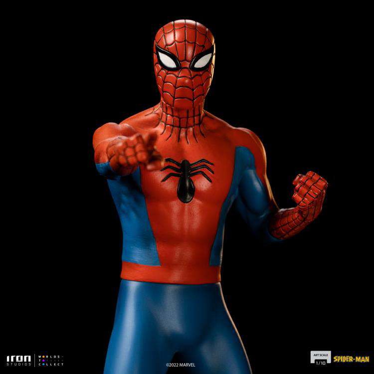 IRON STUDIOS SPIDER-MAN ANIMATED 60S 1/10 STATUA 21 cm