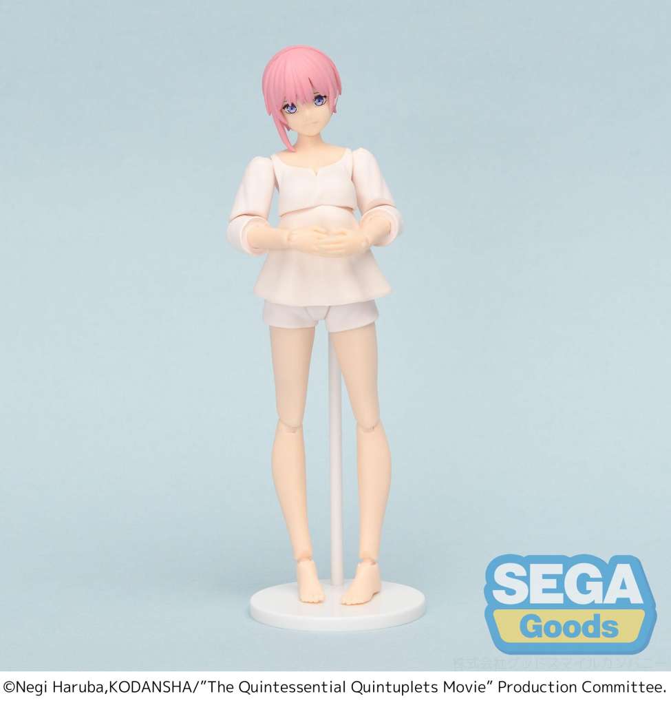 THE QUINTESSENTIAL QUINTUPLETS ACTION FIGURES ICHIKA NAKANO 14 CM SEGA