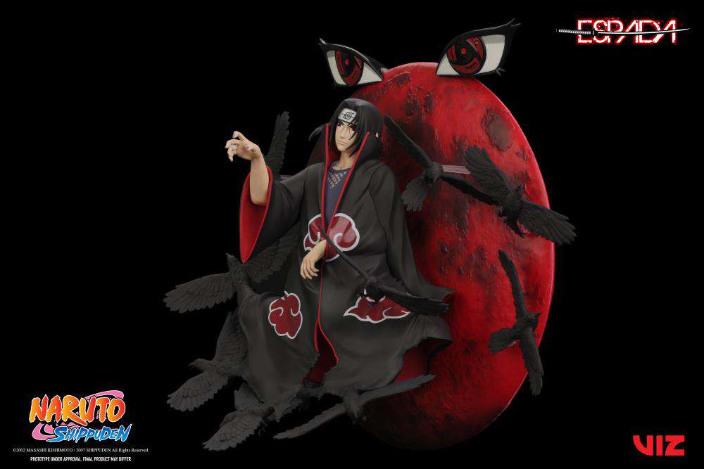 NARUTO SHIPPUDEN ITACHI WALL STATUE
