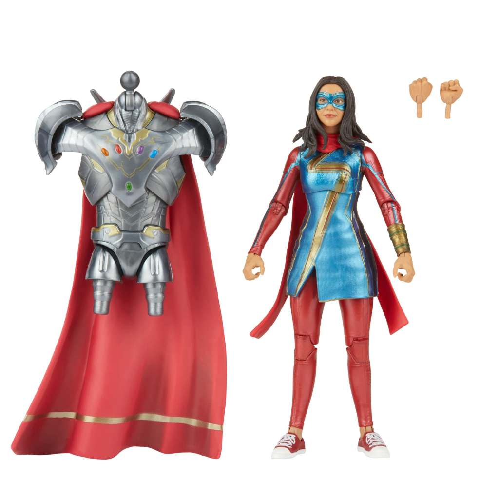MS. MARVEL MARVEL LEGENDS SERIES ACTION FIGURA 2022 INFINITY ULTRON BAF: MS. MARVEL 15 CM HASBRO