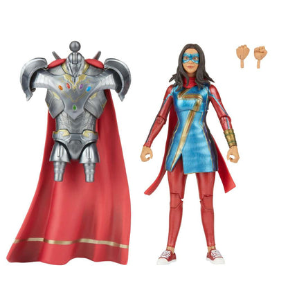 MS. MARVEL MARVEL LEGENDS SERIES ACTION FIGURA 2022 INFINITY ULTRON BAF: MS. MARVEL 15 CM HASBRO