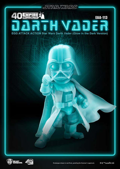 STAR WARS UOVA AA DARTH VADER GLOW I/T DARK VER ACTION FIGURA BEAST KINGDOM