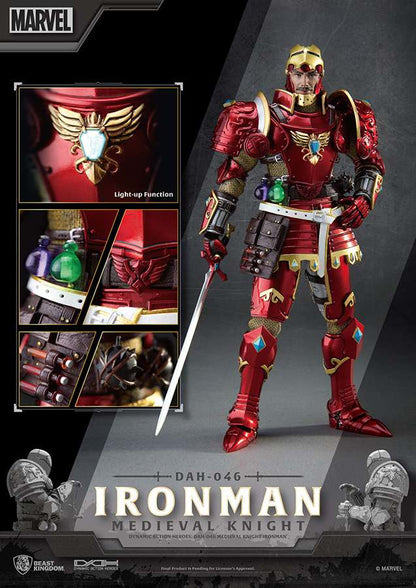BEAST KINGDOM MEDIEVAL KNIGHT IRON MAN DAH ACTION FIGURE 20 cm