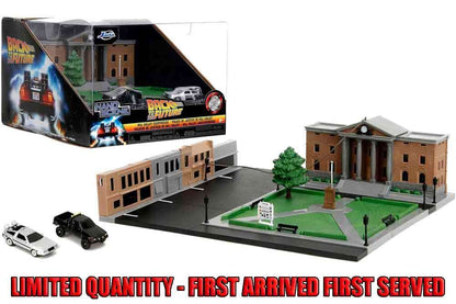 JADA TOYS BACK FUTURE CLOCK TOWER NANO SCENE DIORAMA