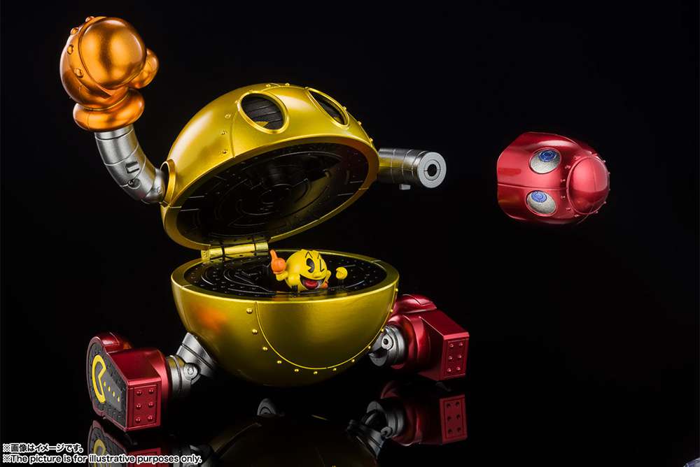 BANDAI PAC-MAN CHOGOKIN ACTION FIGURE 10 cm