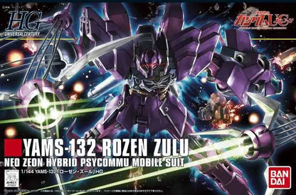 BANDAI HGUC ROZEN ZULU 1/144 MODEL KIT 12 cm