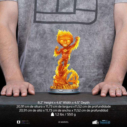 IRON STUDIOS FANTASTIC FOUR FIRST STEPS HUMAN TORCH MINICO STATUA 20 cm