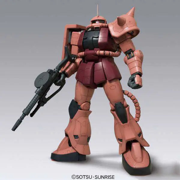BANDAI MEGASIZE ZAKU MS-06S (ROSSO) 1/48 MODEL KIT 35 cm