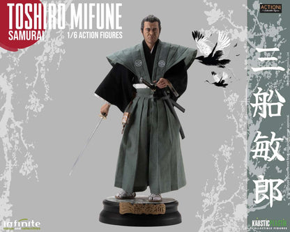 INFINITE STATUE TOSHIRO MIFUNE SAMURAI 1/6 ACTION FIGURE 30 cm
