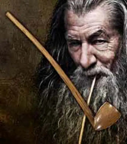 NOBLE COLLECTIONS HOBBIT GANDALF PIPE REPLICA