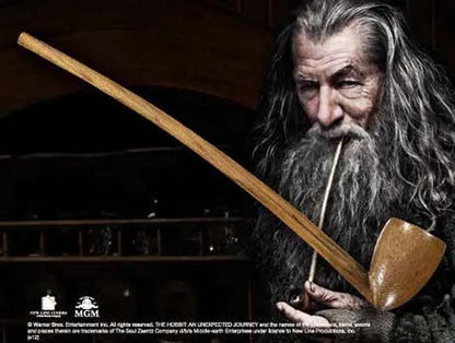 NOBLE COLLECTIONS HOBBIT GANDALF PIPE REPLICA