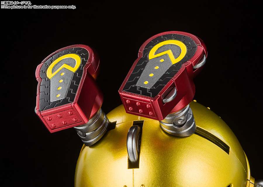 BANDAI PAC-MAN CHOGOKIN ACTION FIGURE 10 cm