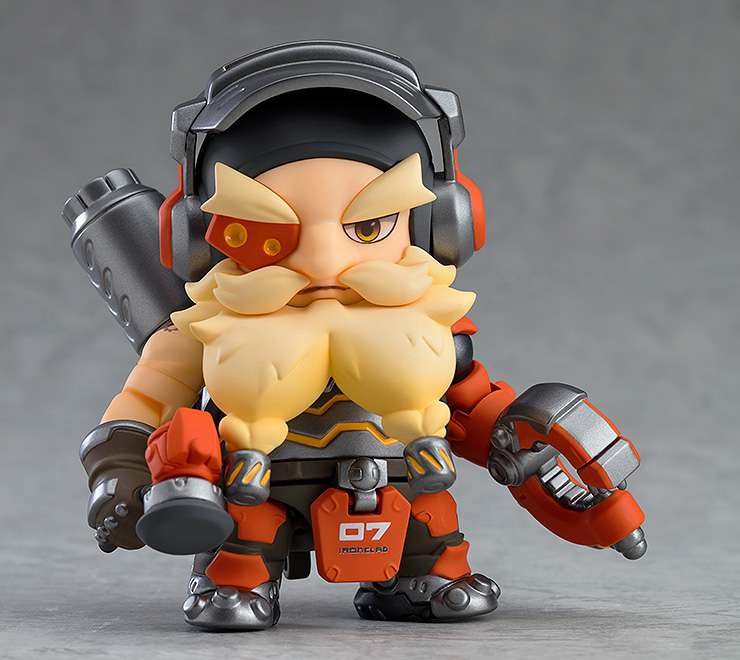 OVERWATCH NENDOROID MINI FIGURA TORBJRN CLASSIC SKIN ED 10CM GOOD SMILE COMPANY