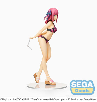THE QUINTESSENTIAL QUINTUPLETS SPM PVC STATUA NINO NAKANO 19 CM SEGA