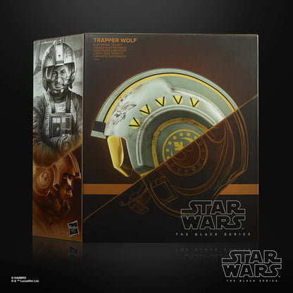 STAR WARS: THE MANDALORIAN BLACK SERIES ELECTRONIC CASCO 2023 TRAPPER WOLF HASBRO