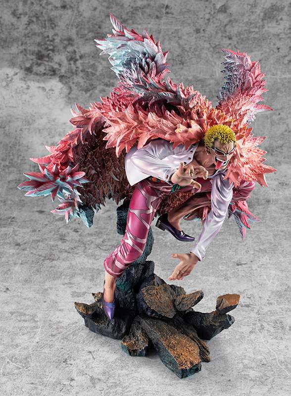 One Piece Excellent P.O.P. Maximum Statua Donquixote Doflamingo 35 cm Megahouse