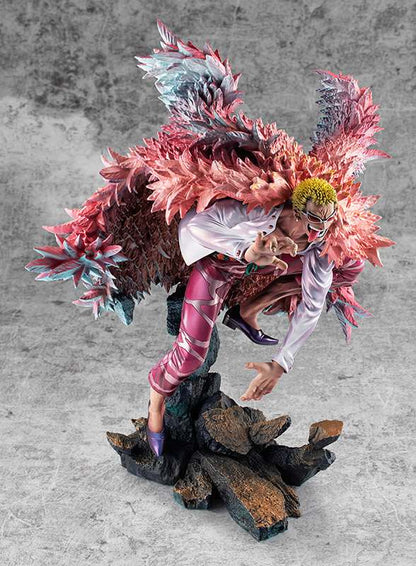 One Piece Excellent P.O.P. Maximum Statua Donquixote Doflamingo 35 cm Megahouse