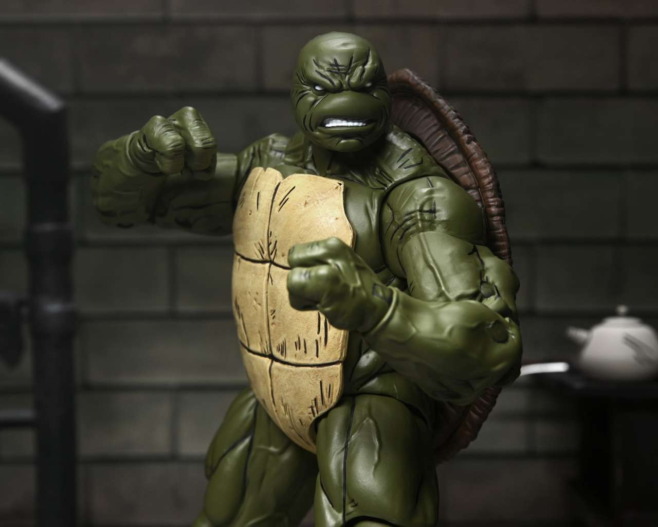 TMNT LAST RONIN BATTLE DAMAGED RONIN AF