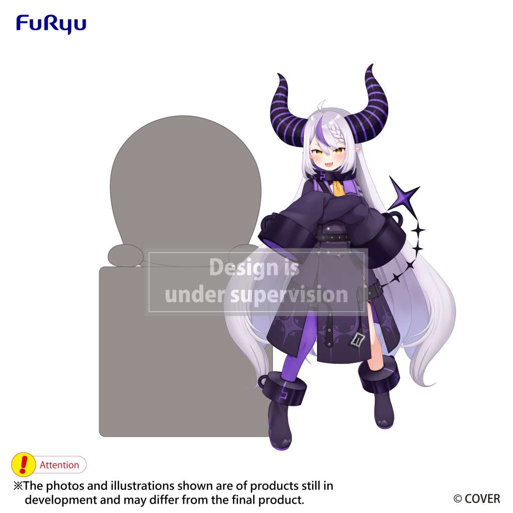 FURYU - HOLOLIVE PRODUCTION LA+ DARKNESS HIKKAKE FIG FIGURA 10 cm