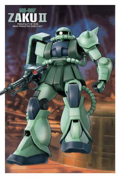 BANDAI - MOBILE SUIT GUNDAM FG ZAKU MS-06F/J 1/144 MODEL KIT 10 cm