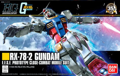 BANDAI - GUNDAM HGUC RX-78-2 REVIVE 1/144 MODEL KIT 12 cm