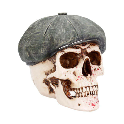TOMMY THE BOSS SKULL ORNAMENT 18.5CM