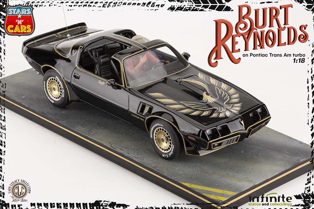 BURT REYNOLDS ON PONTIAC 1/18 RESIN ST